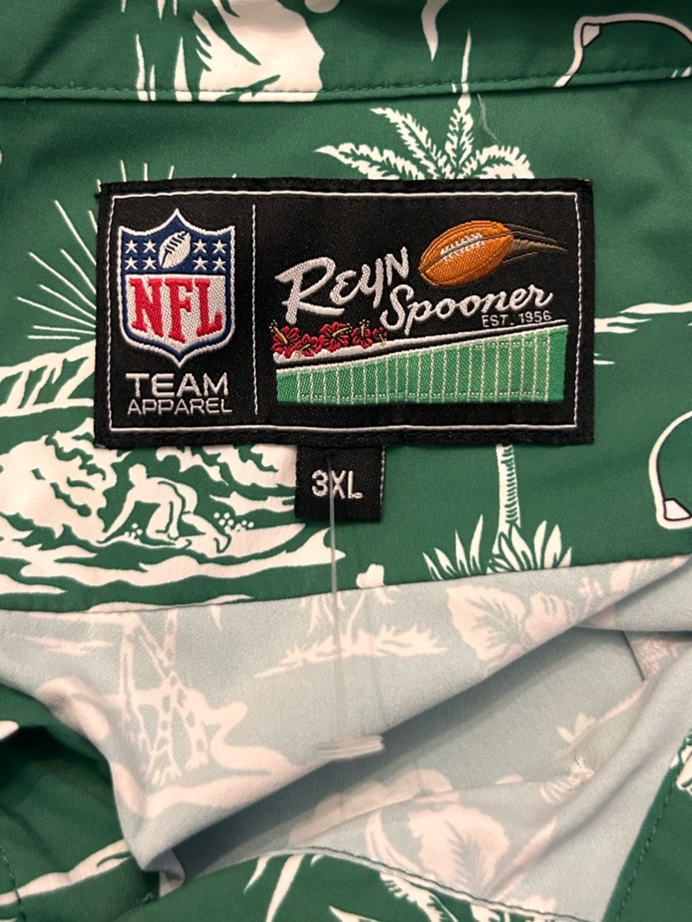 PHILADELPHIA EAGLES Throwback Performance Button Front Shirt Size 3XL NFL - Picture 9 of 12